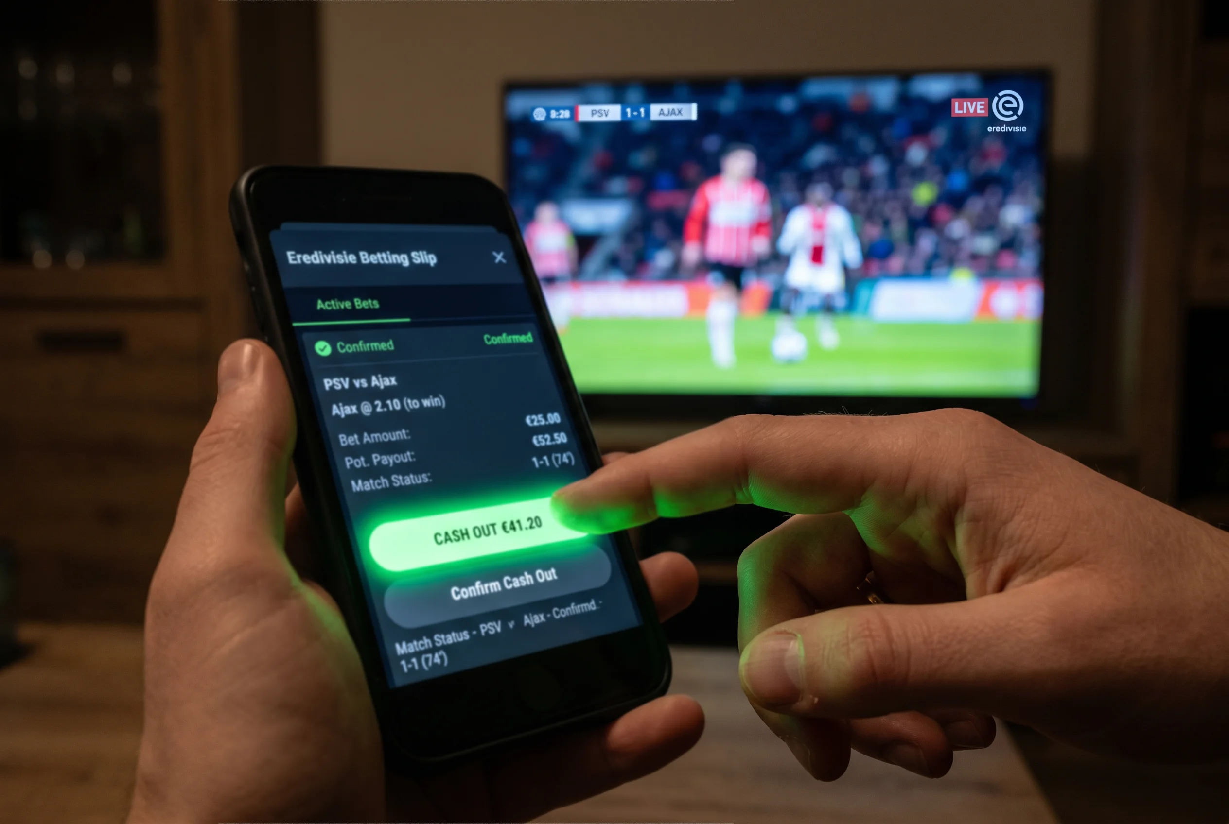 Cash out strategie bij Eredivisie-weddenschappen met timing-analyse en voorbeelden