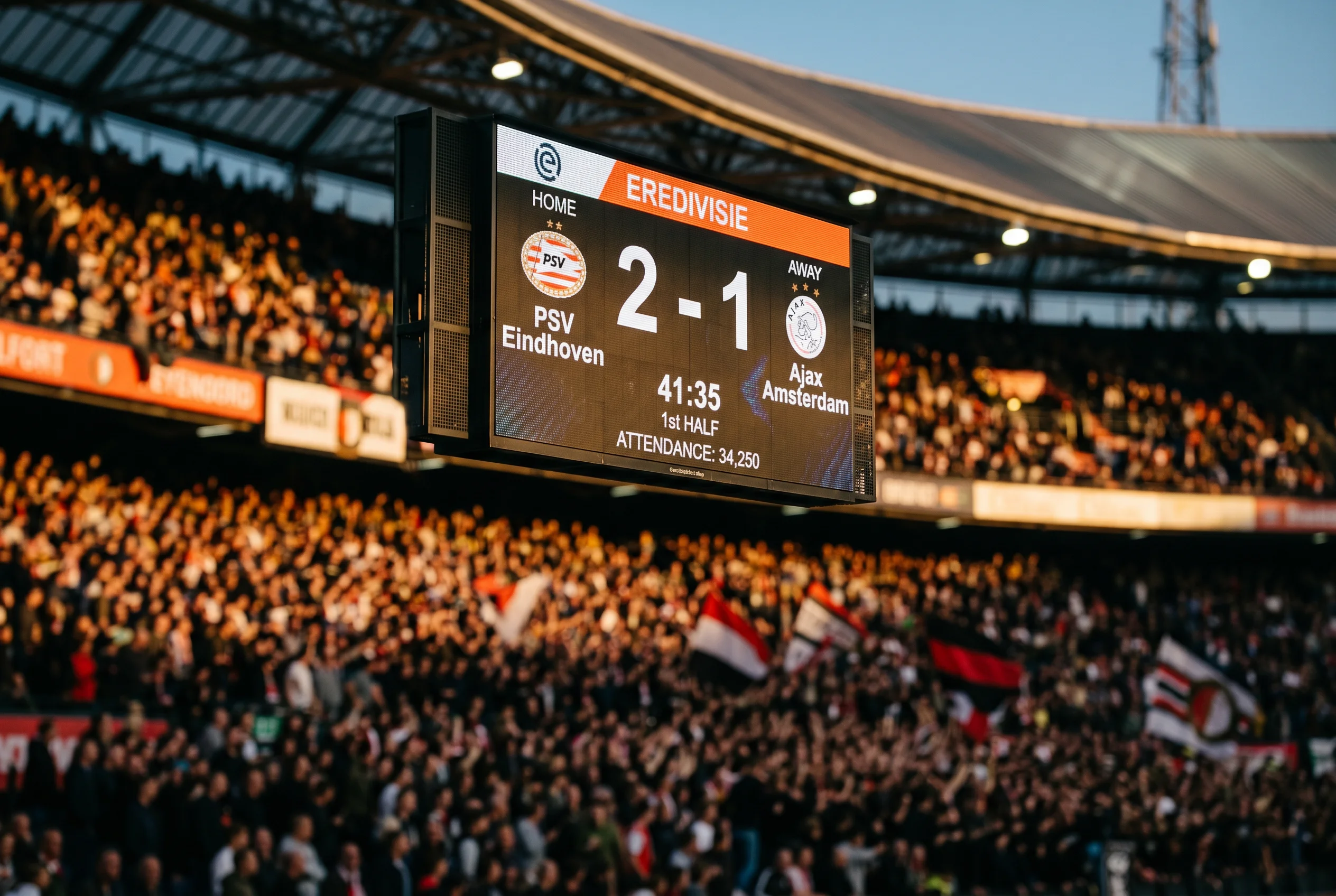 Analyse van correct score wedden op de Eredivisie met meestvoorkomende uitslagen en strategieën
