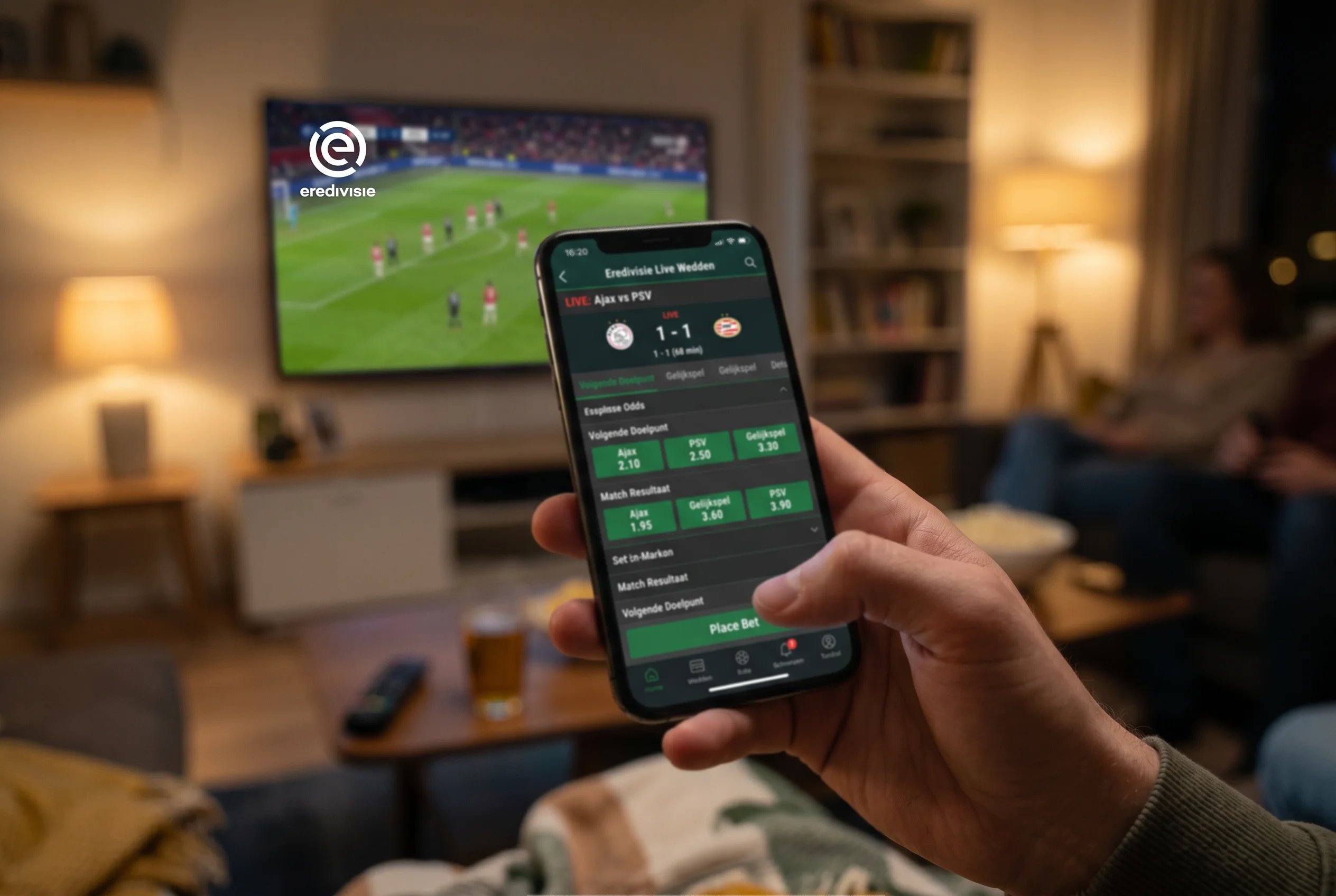 In-play strategieën voor live wedden op Eredivisie-wedstrijden met odds-analyse en tactische tips