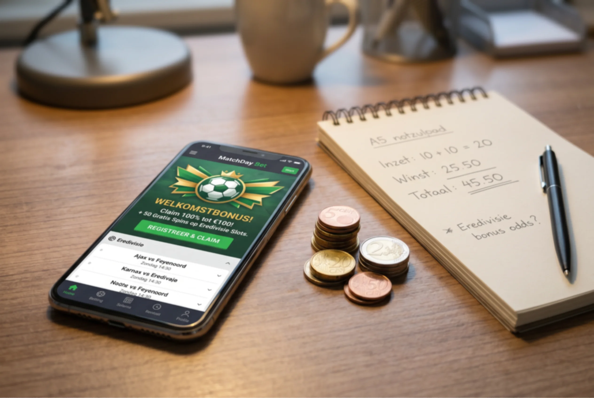 Vergelijking van welkomstbonussen bij legale Eredivisie-bookmakers met werkelijke waarde-analyse
