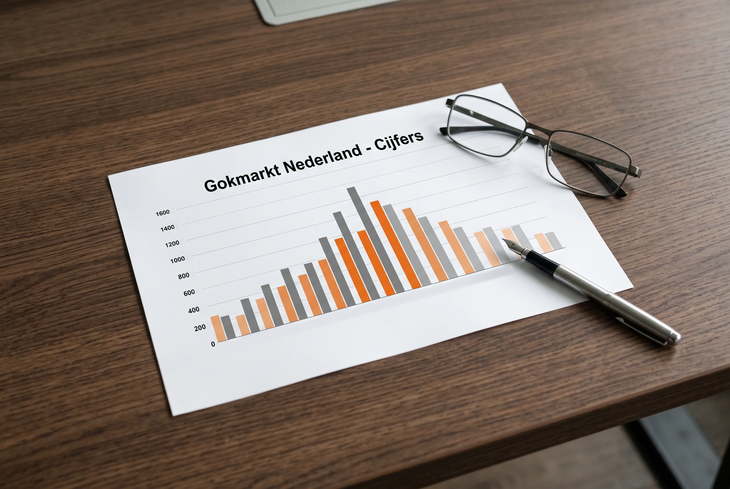 Overzicht van de Nederlandse gokmarkt in cijfers met BSR-data, sportweddenschappen en markttrends