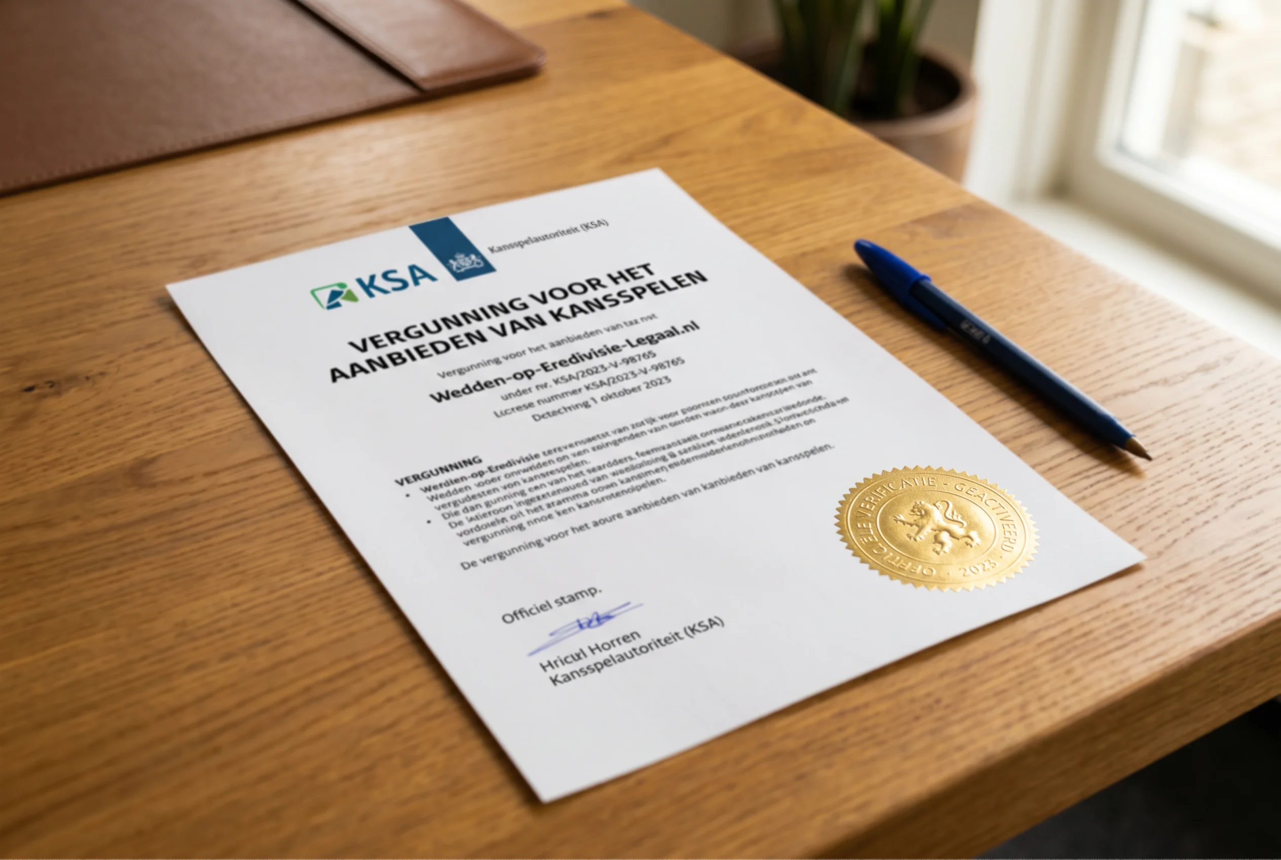 Uitleg over de legaliteit van wedden op de Eredivisie onder de Wet Koa 2021 in Nederland